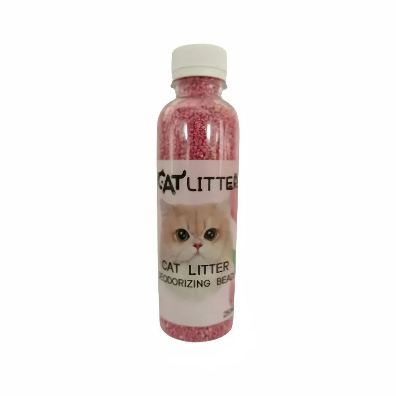 Cat Litter Deodorizing Beads Bottle - Odor Eliminator for Comfortable Home Smell Freshener for Cat Litter Box