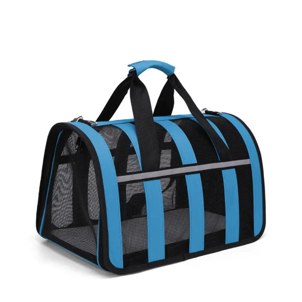 Nouveau Sac de sortie respirant pour Chat et Chien, Sac de transport d'été en bandoulière, Portable, Pliable, pour Chiens de petite et moyenne taille