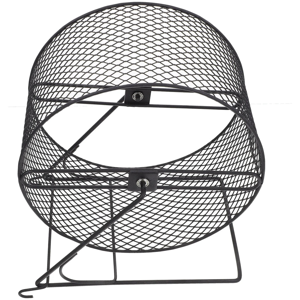 Iron Silent Hamster Running Wheel Comfortable Size Hedgehog Exercise Plaything Small Pet Running Wheel for Strength