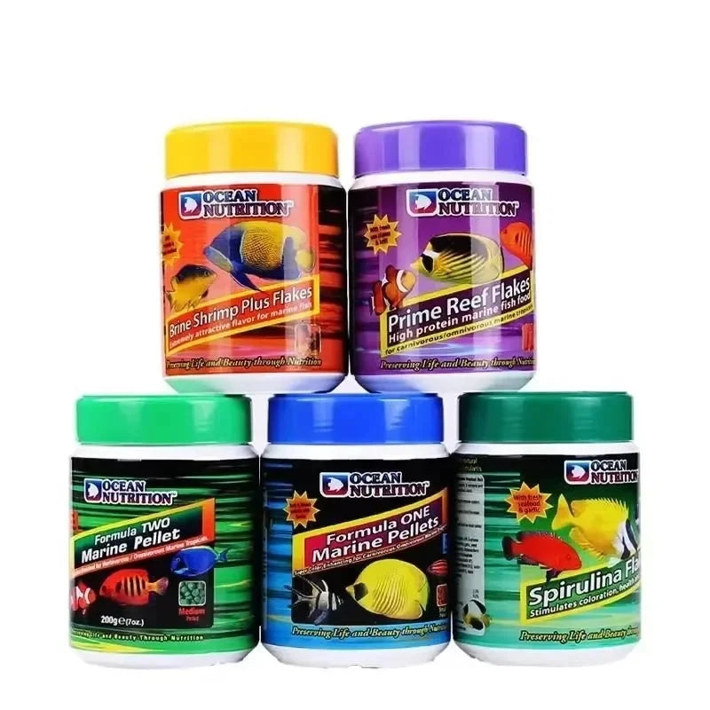 Ocean Nutrition طعام سمك تركيبة ون فليكس سبيرولينا برين شريمب بلس طعام أسماك بحرية جودة ممتازة
