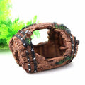 Aquarium Baril Artificiel Grotte Résine Ornements Décorations Paysage Accessoires Pour Aquarium Décoration Fond