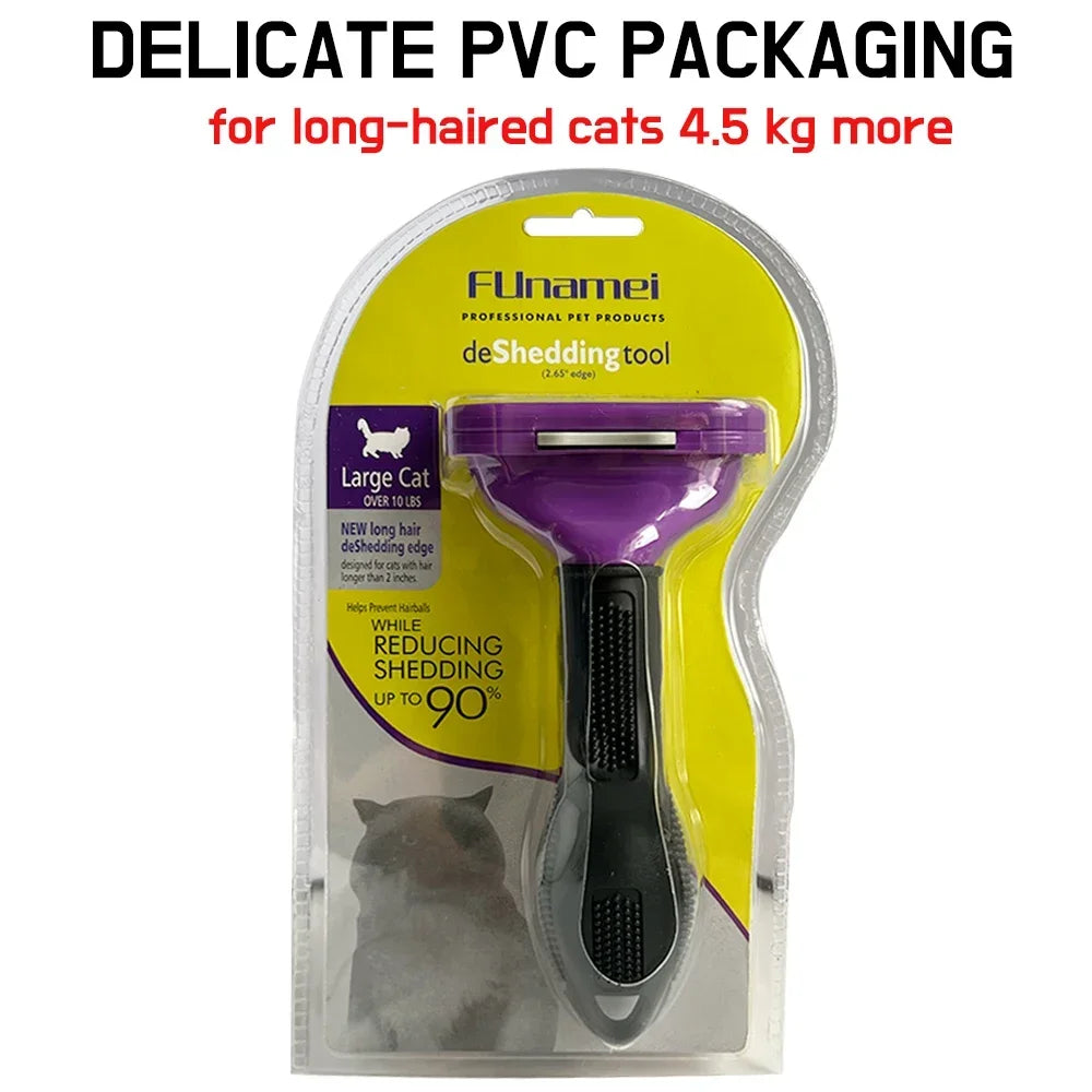 Brosse à poils pour chiens et chats, peigne pour chien, brosse d'épilation pour animaux, peigne de toilettage pour chat, épilateur pour chien, accessoires pour chien, peignes de massage pour chien