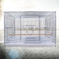 Grande cage à oiseaux Perroquet Grand en fer forgé Cage à oiseaux d'extérieur Canari Grande cage d'élevage