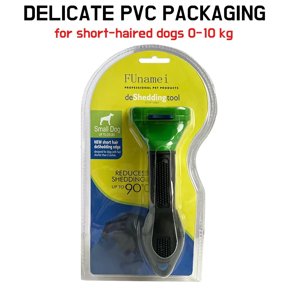 Brosse à poils pour chiens et chats, peigne pour chien, brosse d'épilation pour animaux, peigne de toilettage pour chat, épilateur pour chien, accessoires pour chien, peignes de massage pour chien