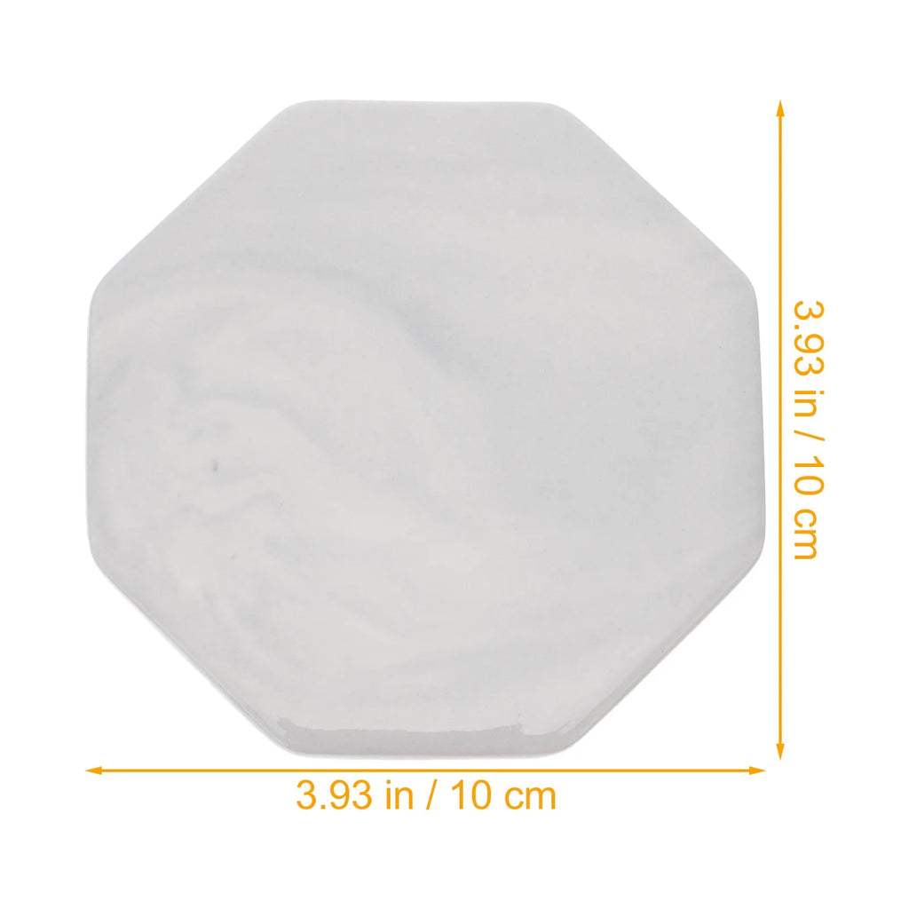 Hamster Cooling Octagonal Ceramic Board Pet Summer Sleeping Mat Small Animals Cold Plate Cooling Pad Heat Dissipation Pet Supply