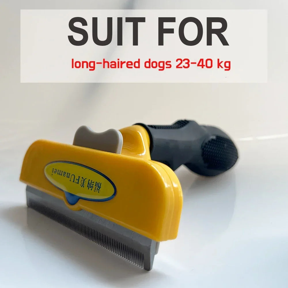 Brosse à poils pour chiens et chats, peigne pour chien, brosse d'épilation pour animaux, peigne de toilettage pour chat, épilateur pour chien, accessoires pour chien, peignes de massage pour chien