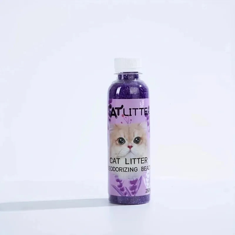 Cat Litter Deodorizing Beads Bottle - Odor Eliminator for Comfortable Home Smell Freshener for Cat Litter Box