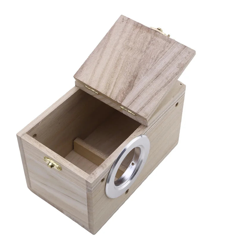 Simple Design Parakeet Cockatiel Bird House Nest Easy to Clean Parrot House Smooth Edges Parakeet Nesting Box Bird Supplies