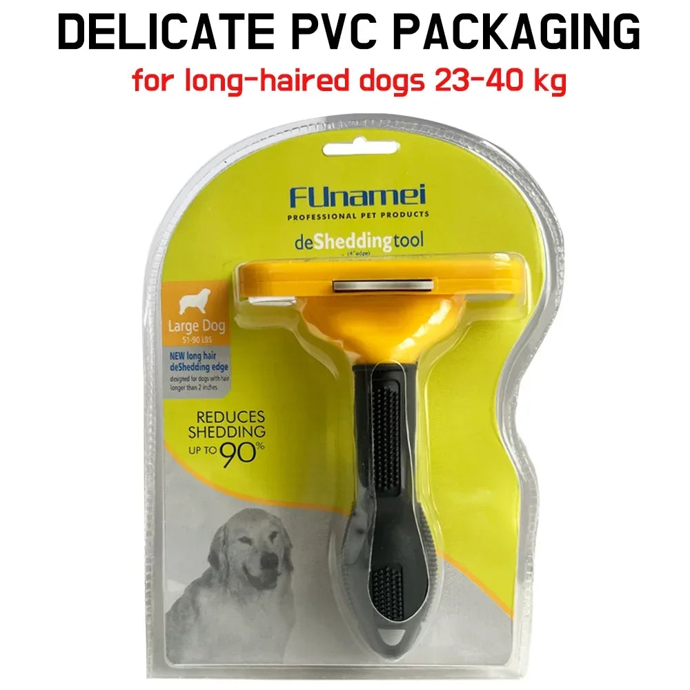 Brosse à poils pour chiens et chats, peigne pour chien, brosse d'épilation pour animaux, peigne de toilettage pour chat, épilateur pour chien, accessoires pour chien, peignes de massage pour chien