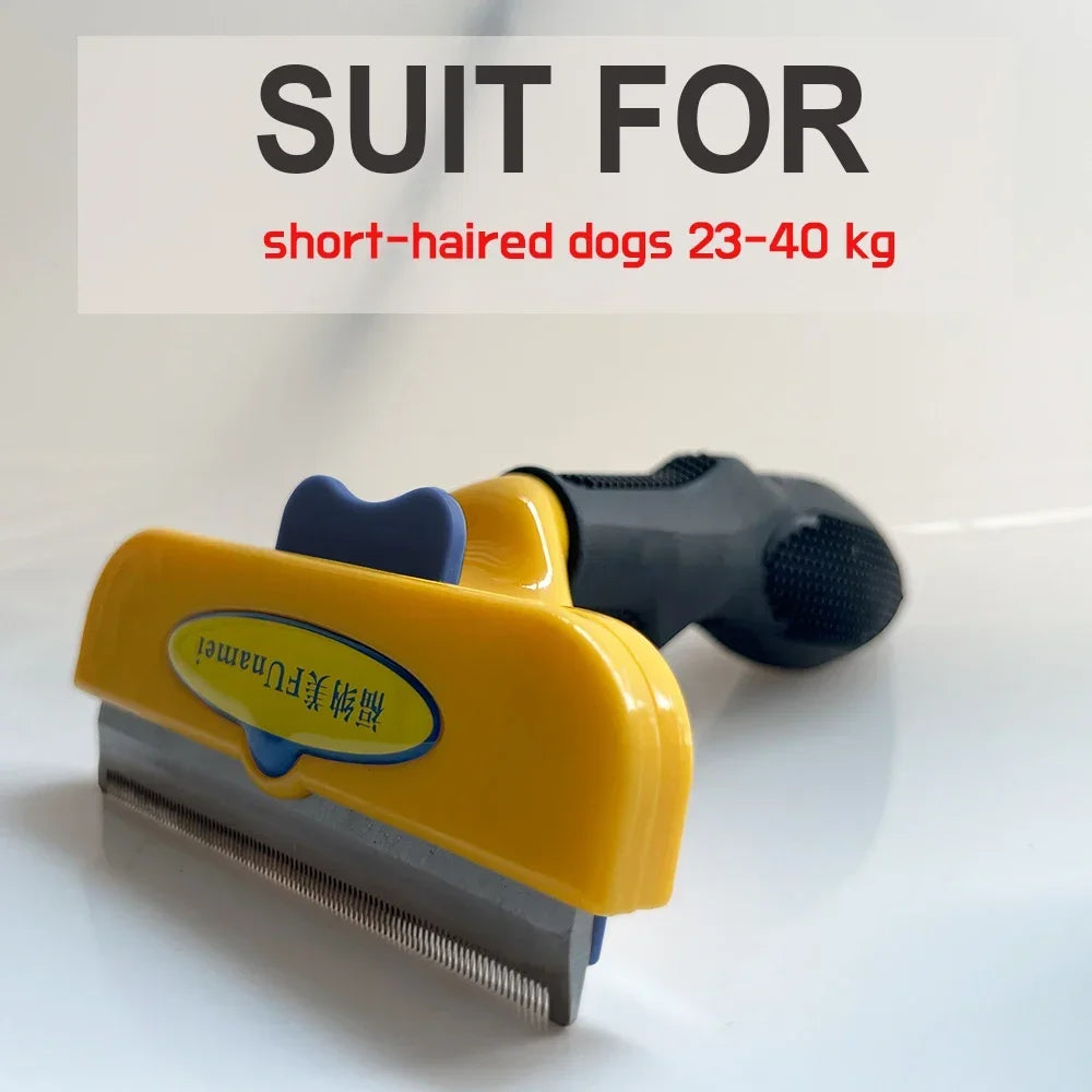 Brosse à poils pour chiens et chats, peigne pour chien, brosse d'épilation pour animaux, peigne de toilettage pour chat, épilateur pour chien, accessoires pour chien, peignes de massage pour chien