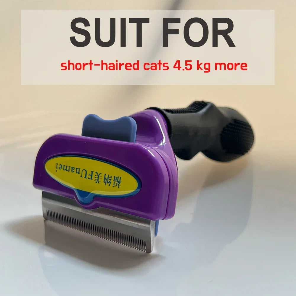 Brosse à poils pour chiens et chats, peigne pour chien, brosse d'épilation pour animaux, peigne de toilettage pour chat, épilateur pour chien, accessoires pour chien, peignes de massage pour chien