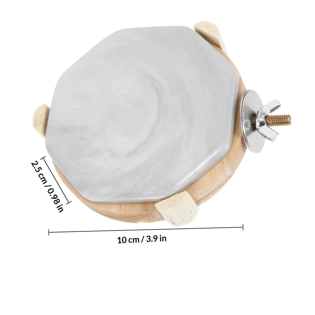 Hamster Cooling Octagonal Ceramic Board Pet Summer Sleeping Mat Small Animals Cold Plate Cooling Pad Heat Dissipation Pet Supply