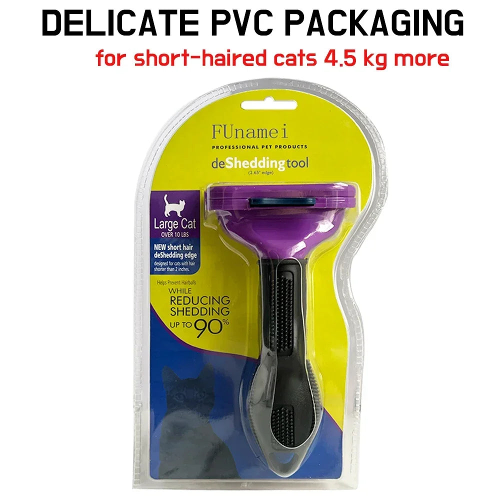 Brosse à poils pour chiens et chats, peigne pour chien, brosse d'épilation pour animaux, peigne de toilettage pour chat, épilateur pour chien, accessoires pour chien, peignes de massage pour chien