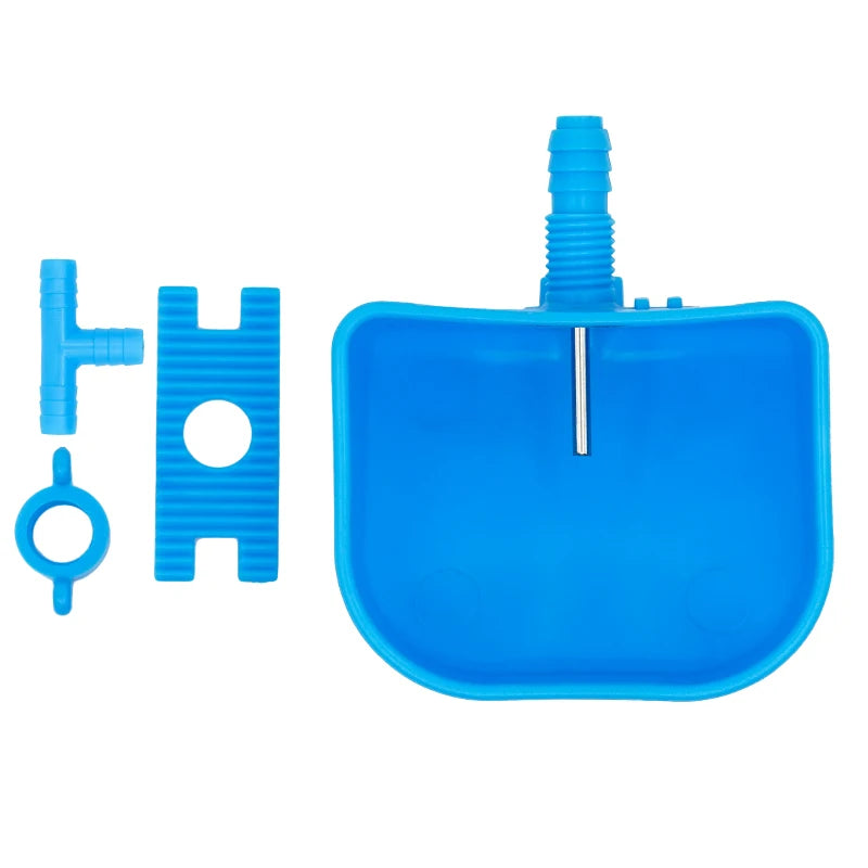 4 Pcs Abreuvoir automatique pour lapin en acier inoxydable / plastique Abreuvoir pour poulet et canard de ferme Facile à installer Abreuvoirs pour animaux