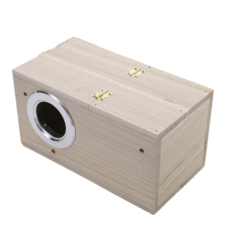 Simple Design Parakeet Cockatiel Bird House Nest Easy to Clean Parrot House Smooth Edges Parakeet Nesting Box Bird Supplies
