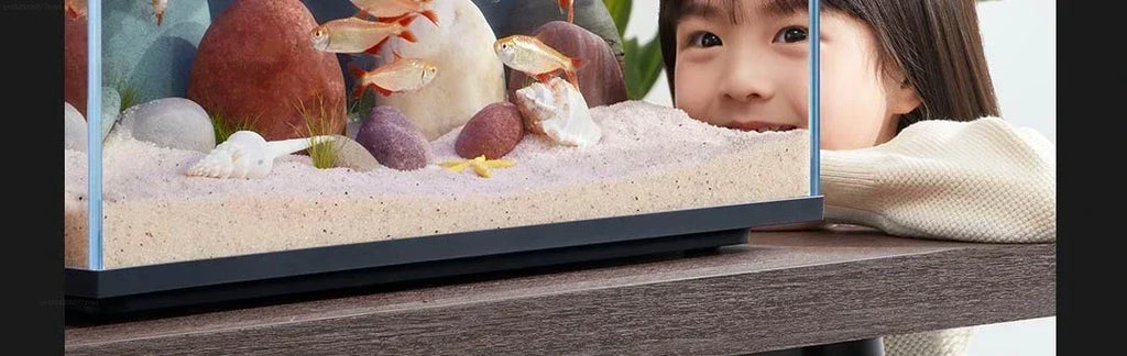 Aquarium intelligent Mijia MYG100, application Mijia, alimentation à distance, système d'éclairage intelligent, éclairage d'aquarium