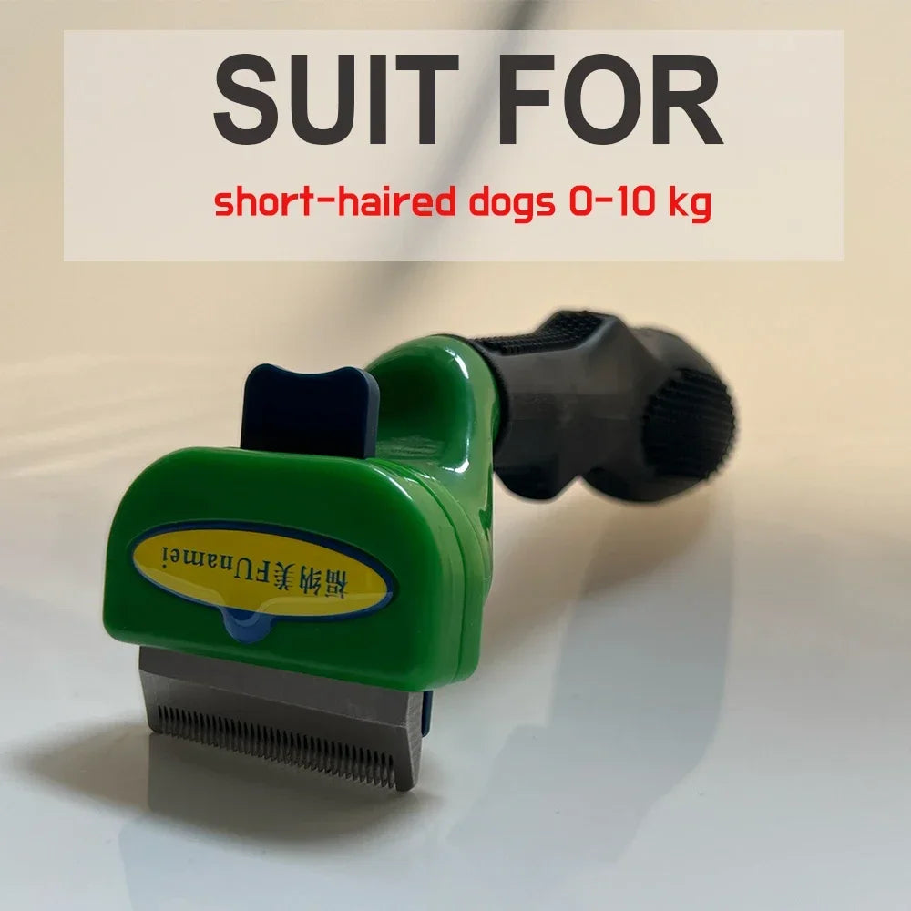 Brosse à poils pour chiens et chats, peigne pour chien, brosse d'épilation pour animaux, peigne de toilettage pour chat, épilateur pour chien, accessoires pour chien, peignes de massage pour chien