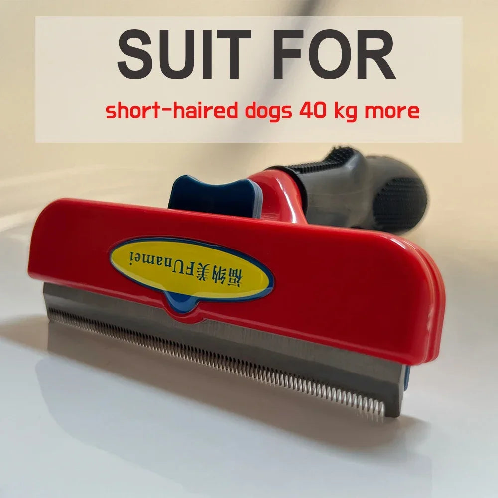 Brosse à poils pour chiens et chats, peigne pour chien, brosse d'épilation pour animaux, peigne de toilettage pour chat, épilateur pour chien, accessoires pour chien, peignes de massage pour chien