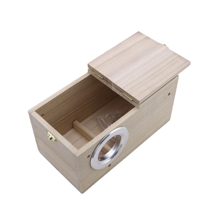 Simple Design Parakeet Cockatiel Bird House Nest Easy to Clean Parrot House Smooth Edges Parakeet Nesting Box Bird Supplies