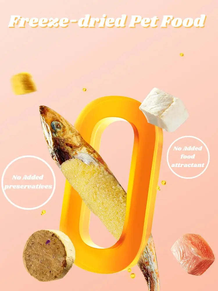 Granulés de poulet lyophilisés Seau de 500g Friandises pour animaux de compagnie lyophilisées Prix de gros d'usine pour chats 0 Ajouté Aliment pour animaux de compagnie riche en protéines