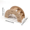 Wooden Bridge Seesaw Swing Set for Hamsters Small Animal Activity Center DIY Cage Accessories Climbing Toys