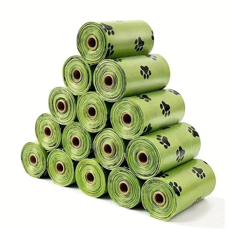 2/40Roll Thick Dog Poop Bags Leak Proof Pet Waste Bag For Dog Outdoor Walking Clean Refill Garbage Bag Pet Supplies