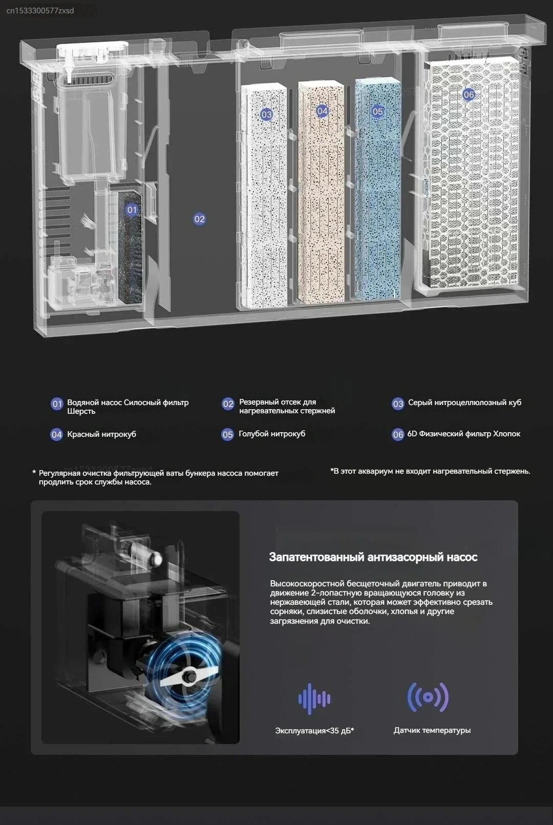 Aquarium intelligent Mijia MYG100, application Mijia, alimentation à distance, système d'éclairage intelligent, éclairage d'aquarium