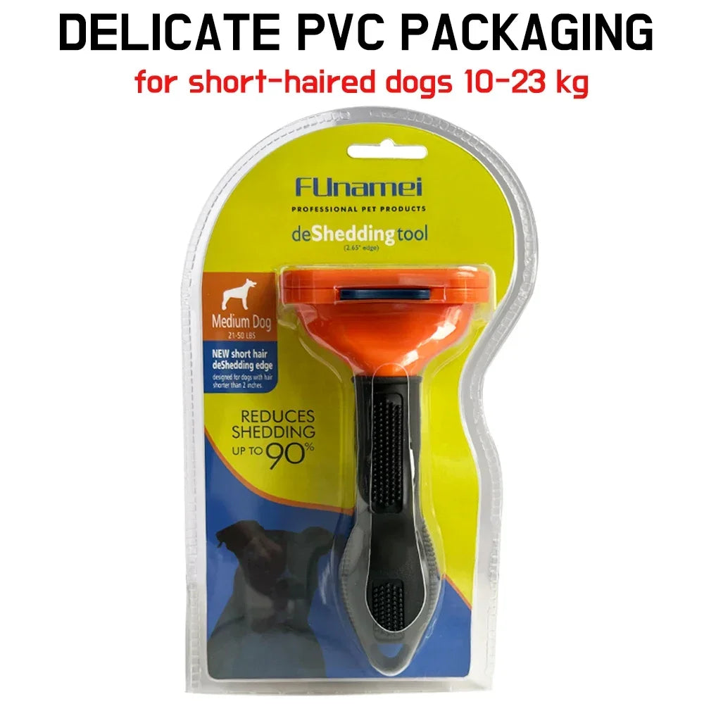 Brosse à poils pour chiens et chats, peigne pour chien, brosse d'épilation pour animaux, peigne de toilettage pour chat, épilateur pour chien, accessoires pour chien, peignes de massage pour chien