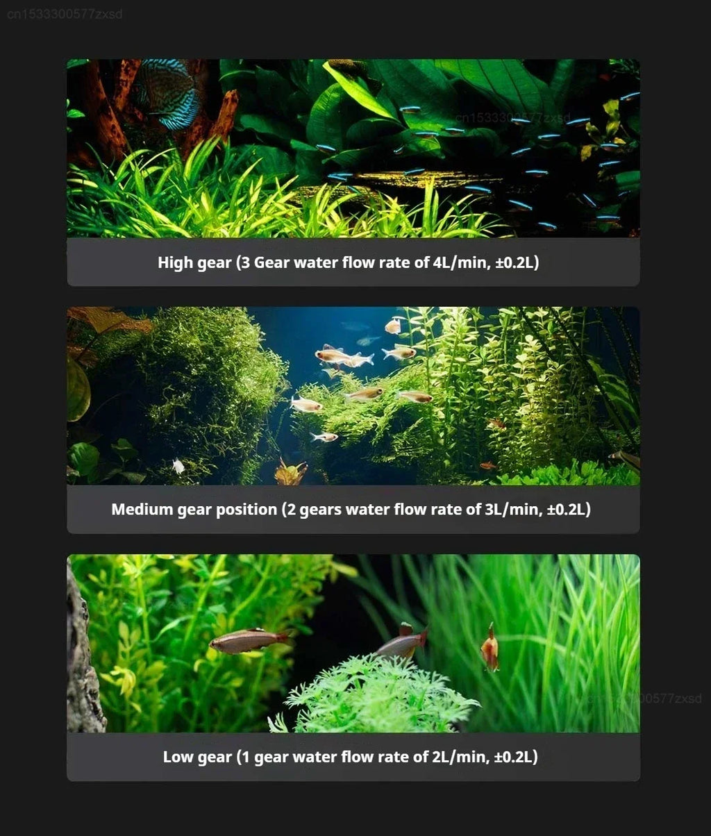 Aquarium intelligent Mijia MYG100, application Mijia, alimentation à distance, système d'éclairage intelligent, éclairage d'aquarium