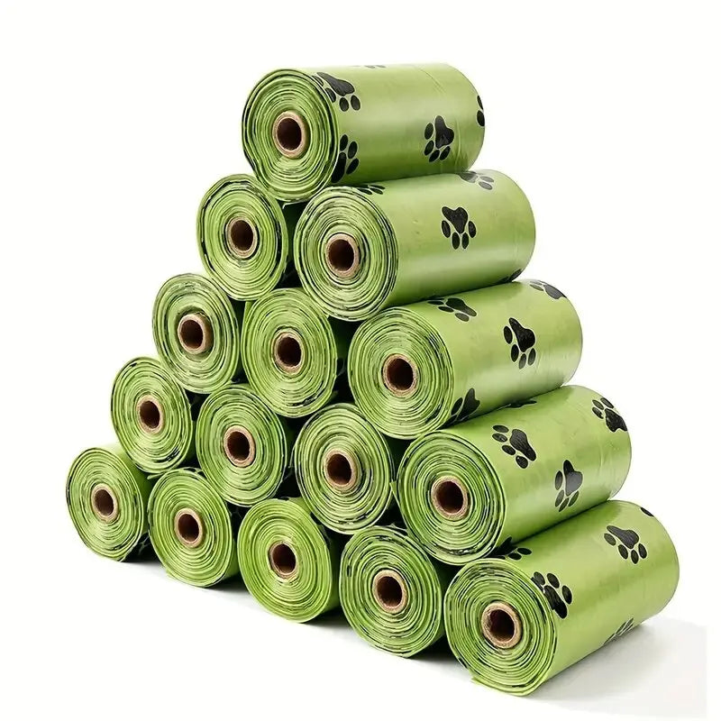 2/40Roll Thick Dog Poop Bags Leak Proof Pet Waste Bag For Dog Outdoor Walking Clean Refill Garbage Bag Pet Supplies