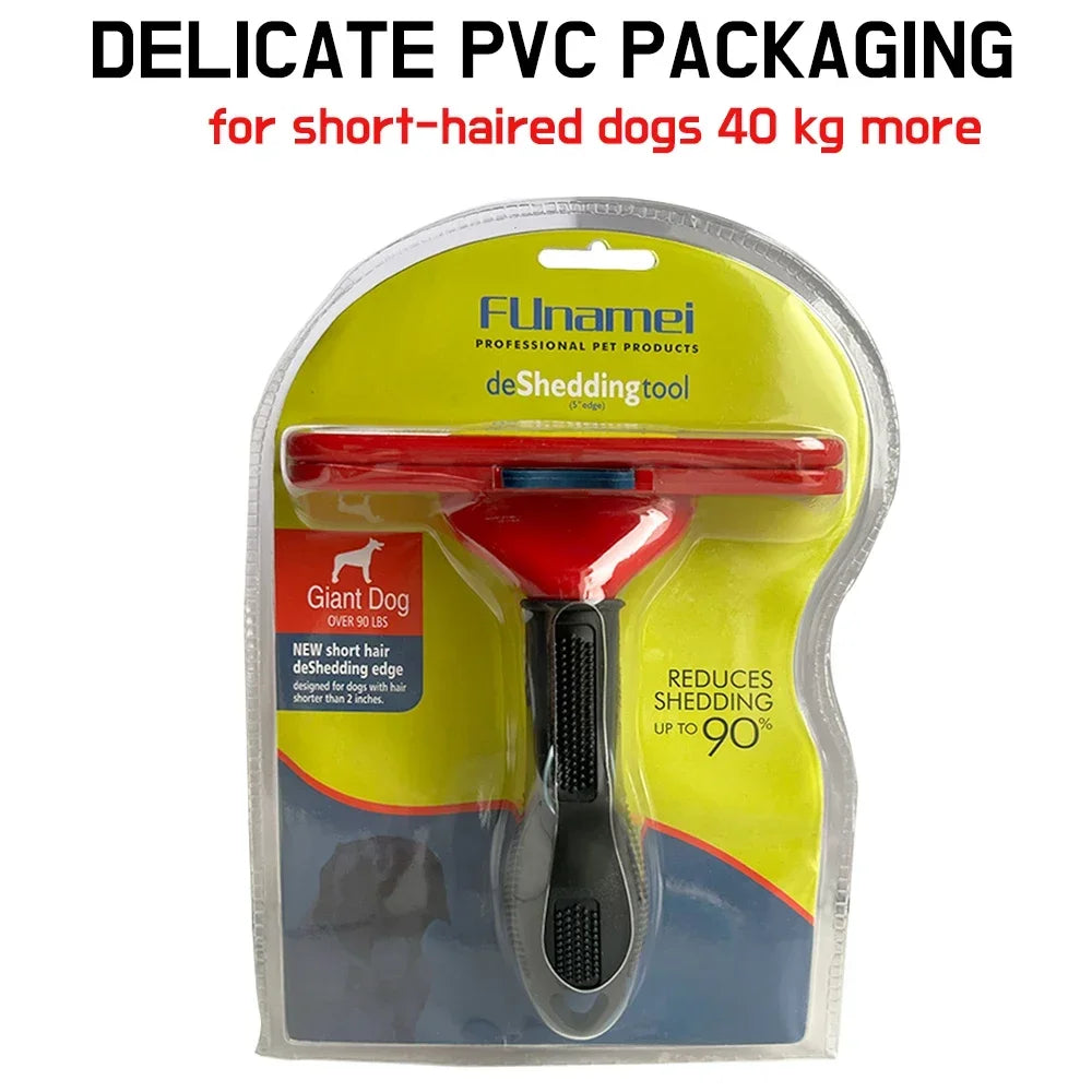 Brosse à poils pour chiens et chats, peigne pour chien, brosse d'épilation pour animaux, peigne de toilettage pour chat, épilateur pour chien, accessoires pour chien, peignes de massage pour chien