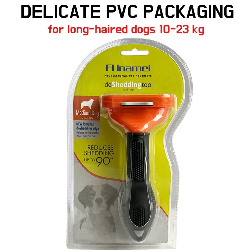 Brosse à poils pour chiens et chats, peigne pour chien, brosse d'épilation pour animaux, peigne de toilettage pour chat, épilateur pour chien, accessoires pour chien, peignes de massage pour chien