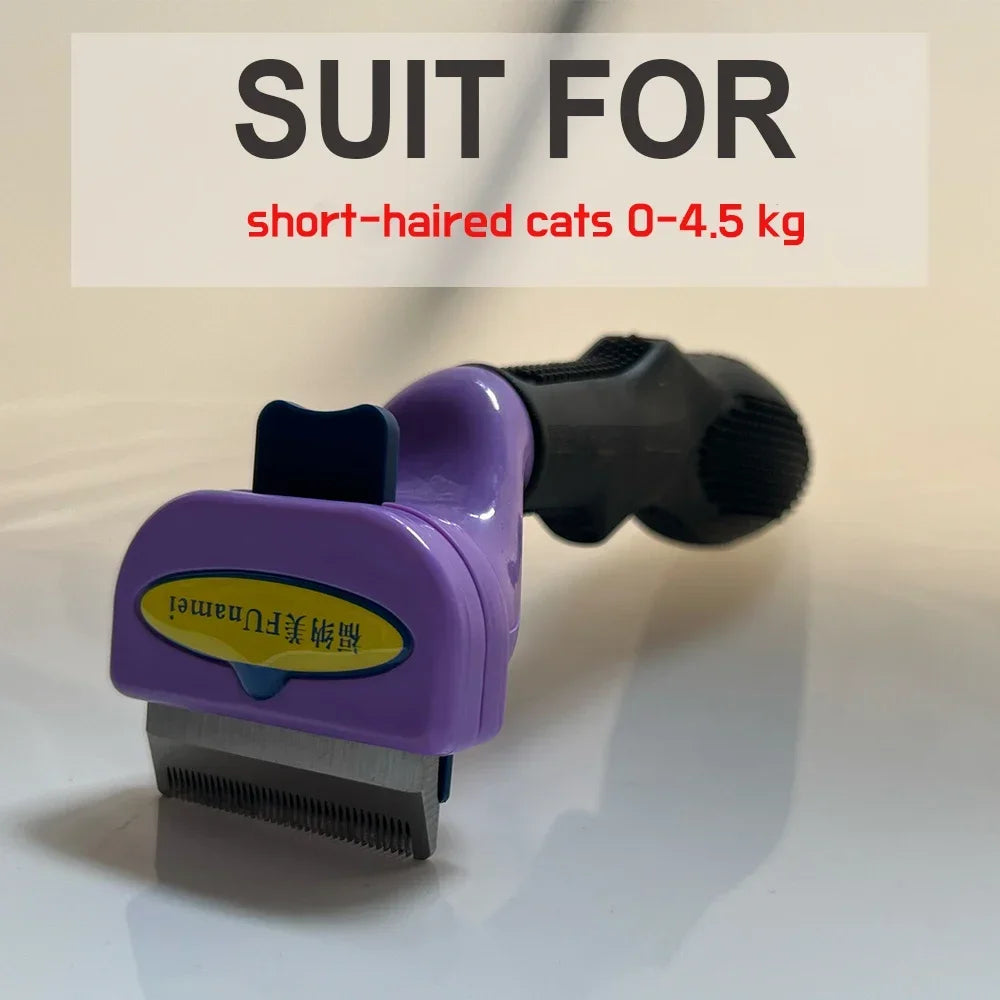 Brosse à poils pour chiens et chats, peigne pour chien, brosse d'épilation pour animaux, peigne de toilettage pour chat, épilateur pour chien, accessoires pour chien, peignes de massage pour chien