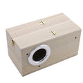 Simple Design Parakeet Cockatiel Bird House Nest Easy to Clean Parrot House Smooth Edges Parakeet Nesting Box Bird Supplies