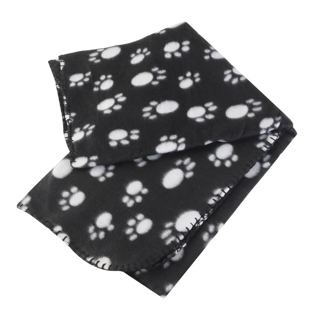 Couverture Chien Chat Animaux 100x70cm Tapis de Sol Chaud et Doux Coussin Housse de Lit pour Animaux Housse de Siège de Voiture Lavable