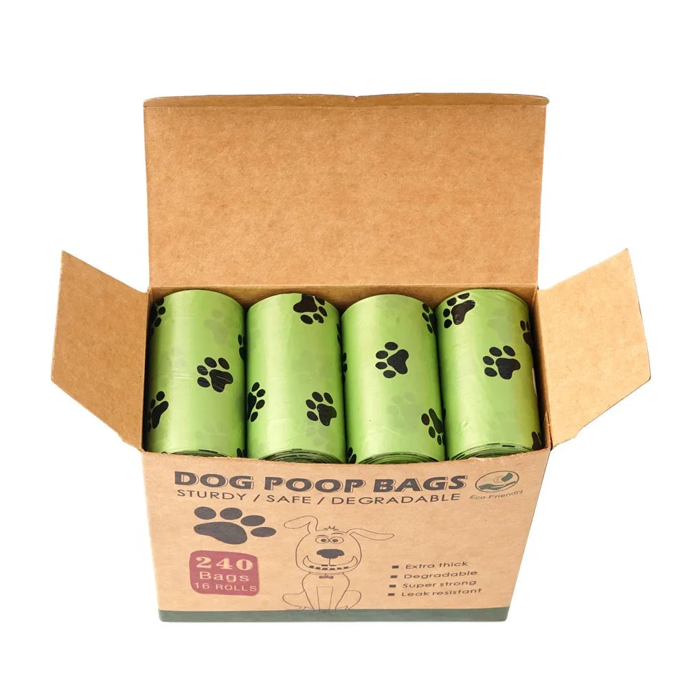 2/40Roll Thick Dog Poop Bags Leak Proof Pet Waste Bag For Dog Outdoor Walking Clean Refill Garbage Bag Pet Supplies