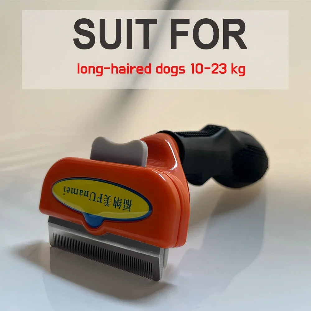 Brosse à poils pour chiens et chats, peigne pour chien, brosse d'épilation pour animaux, peigne de toilettage pour chat, épilateur pour chien, accessoires pour chien, peignes de massage pour chien