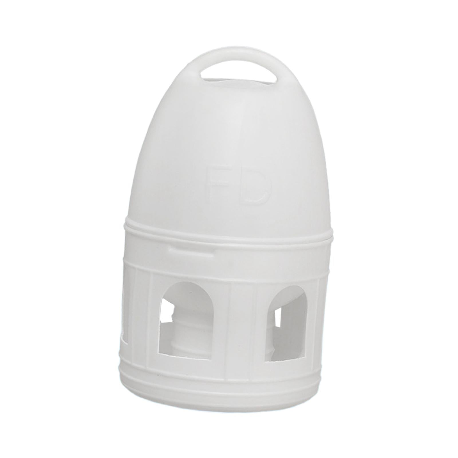 3L/5L Bird Water Drinker Parrot Parakeet Pigeon Duck Dove Water Dispenser Automatic Feeder with Hanging Handle Bird Pot