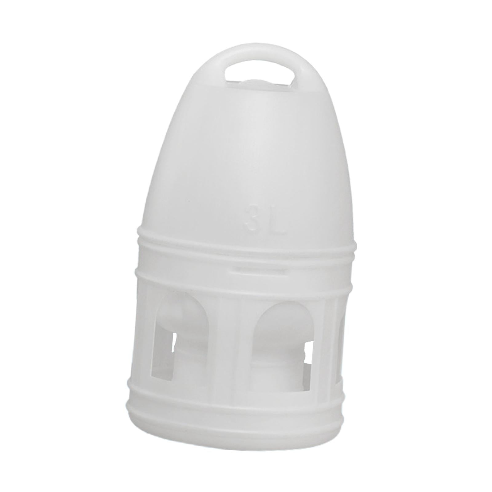3L/5L Bird Water Drinker Parrot Parakeet Pigeon Duck Dove Water Dispenser Automatic Feeder with Hanging Handle Bird Pot